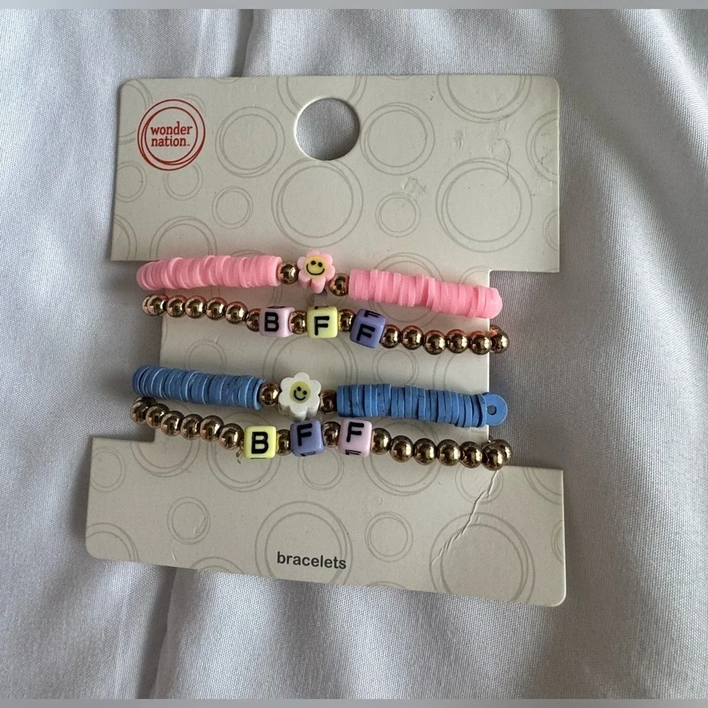 Kids Floral Headband and Bracelet Set